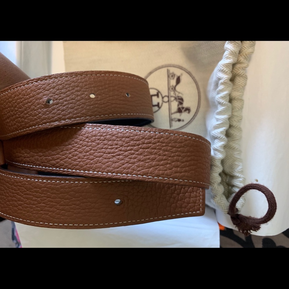 Hermès Reversible Leather Strap - Picture 3 of 9